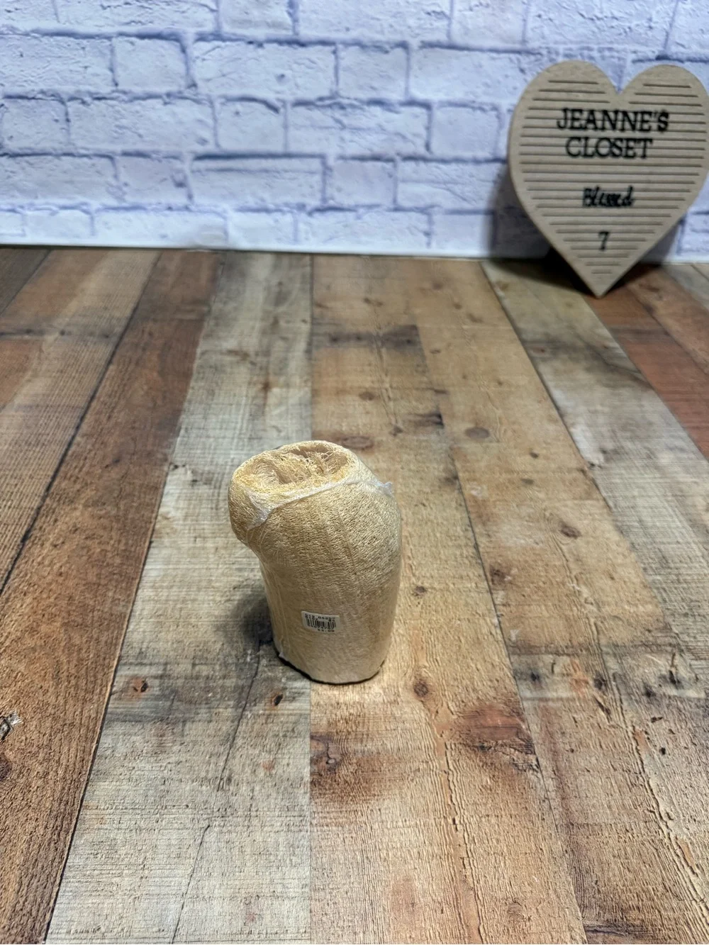 Vintage Bath And Body Works All Natural Loofah Sponge.  Rare find  New in packag